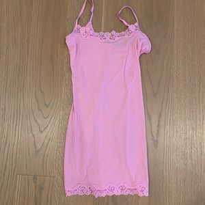 Skims fits everybody lace dress color petal